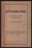 Carte de religie catolica Catehism si istorie biblica Edmond Barciovschi 1941