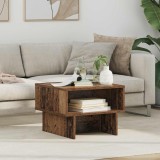 vidaXL Masă de cafea Lemn vechi 48 x 46 x 35 cm Lemn compozit 8000234