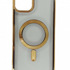 Husa telefon compatibila cu Apple iPhone 12, Gold, 396HT