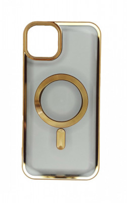 Husa telefon compatibila cu Apple iPhone 14, Gold, 426HT foto