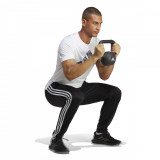 Pantalon de trening Fitness cardio ADIDAS Negru Bărbați