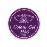 Cumpara ieftin Gel color unghii, vopsea de arta, seria Noble Purple, Global Fashion, 5gr, H86