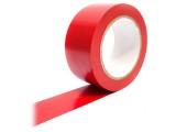 Bandă de marcare roșie autoadezivă 33m x 50mm