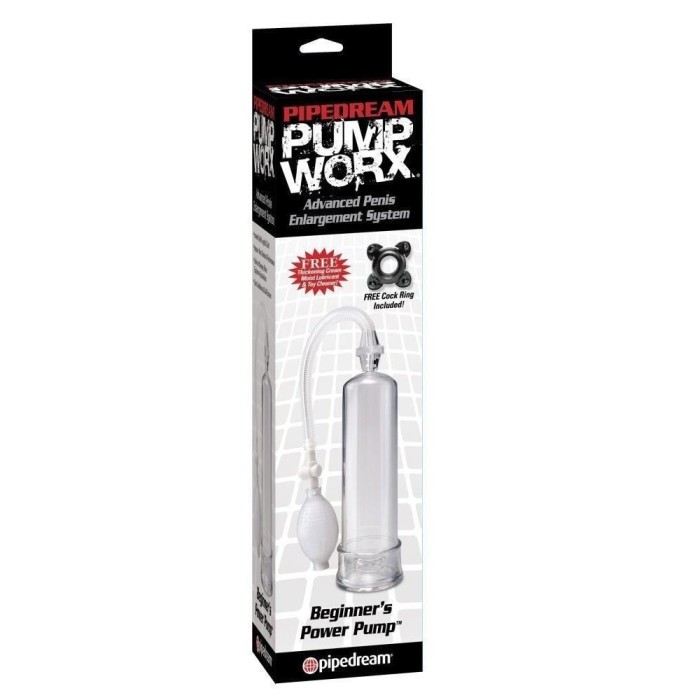 Pompa Penis Vacuum Works Clear + Inel Penis