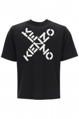 Tricou barbat Kenzo kenzo sport big x t-shirt FA65TS5024SJ 99 Multicolor foto