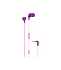 Casti in ureche roz cu mov FUSION Flower Maxell