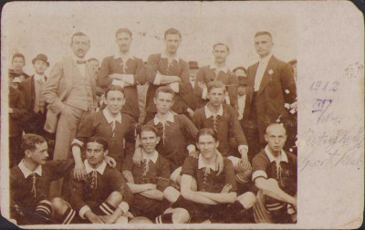 HST P98 Poza echipa fotbal Pesthely Sport Club 1912 foto