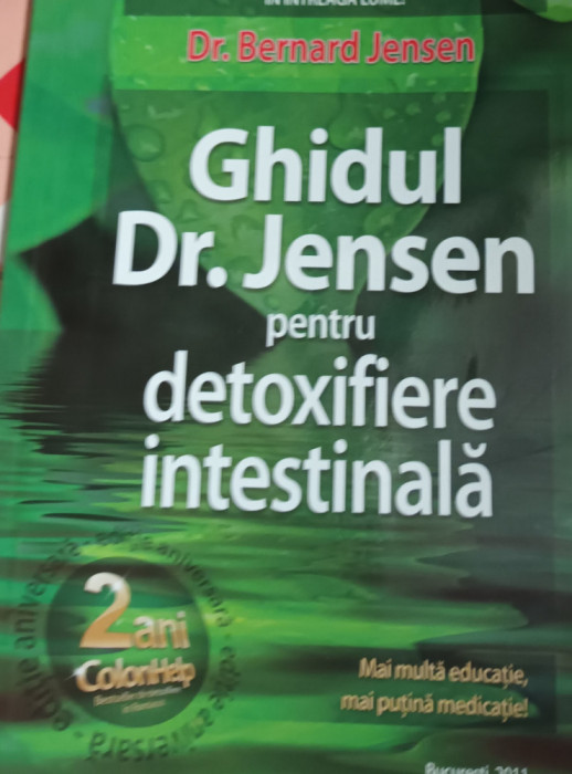 GHIDUL DR JENSEN PENTRU DETOXIFIERE INTESTINALA