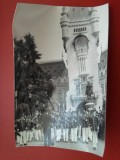 Fotografie cu Palatul Culturii din Iasi, Fanfara casei Pionierilor, Alb-Negru, Romania de la 1950, Muzica