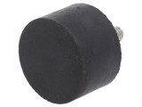 Picioruș Vibro-Absorbant 40mm 25mm Shore 70