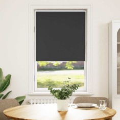 vidaXL Jaluzea cu role opace negru 70x175 cm lățime material 65,7 cm 4010888