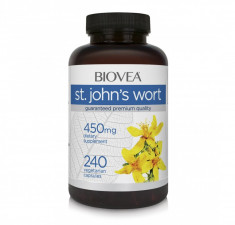 Sunatoare, St. John&amp;#039;s Wort, 450mg 240 Capsule foto