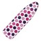 Husă pentru masă de călcat cu elastic, bumbac, 140x50 cm, alb/violet
