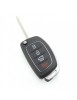 Carcasa Cheie Briceag Hyundai, 3+1 Butoane, Carguard - Accesorii Auto