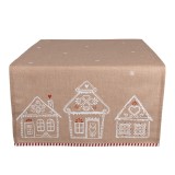 Cumpara ieftin Traversa masa Craciun bumbac multicolor Turta Dulce 50x140 cm