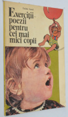 Exercitii - poezii pentru cei mai mici copii - Luiza Carol 1976 foto