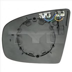 Sticla oglinda, oglinda retrovizoare exterioara BMW X6 (E71, E72) (2008 - 2014) TYC 303-0113-1 foto