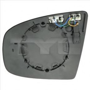 Sticla oglinda, oglinda retrovizoare exterioara BMW X6 (E71, E72) (2008 - 2014) TYC 303-0113-1