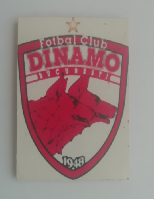 M3 C3 - Magnet frigider - tematica sport - fotbal - Clubul Dinamo Bucuresti