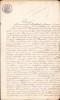 A2678N Procură a comerciantului Mihalache Ionescu din Pitești pentru reprezentare &icirc;n fața instanțelor judecătorești 1907, Pitești