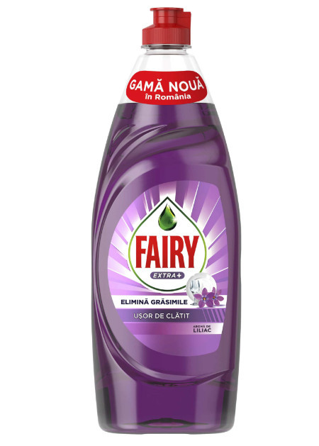 Detergent de vase Fairy Extra+ Liliac 650 ml