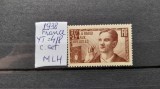 1938-Franta-YT418 - MLH, Nestampilat