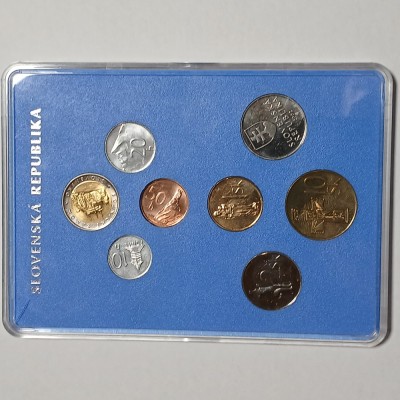 Set monede Slovenia 2002 foto