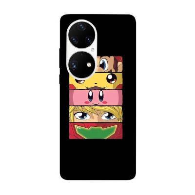 Husa compatibila cu Huawei Nova Y70 model All eyes on Nintendo, Silicon, TPU, Viceversa foto