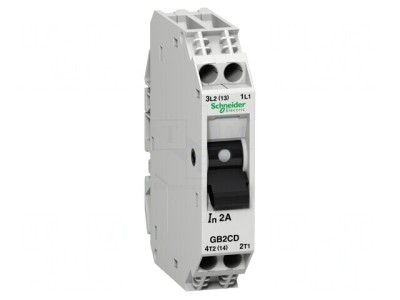 &amp;Icirc;ntrerupător pentru motor 250V pentru șină DIN IP20 -20&amp;divide;60&amp;deg;C foto