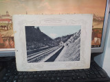 Calea ferată T&acirc;rgu Ocna Palanca, Tranșeea mare de la gura Tunelului... 1903, 201, Necirculata, Printata