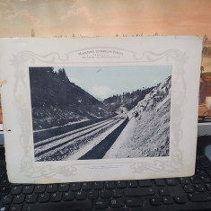 Calea ferată Târgu Ocna Palanca, Tranșeea mare de la gura Tunelului... 1903, 201