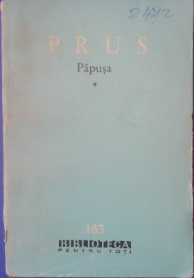 myh 48f - BPT - Prus - Papusa - volumul 3 - ed 1963 foto