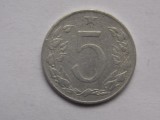 5 HALERU 1955 CEHOSLOVACIA