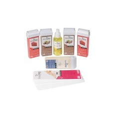 Kit Epilare Ceara Consumabile, SensoPro, 5 Rezerve Ceara, Ulei Epilare, Benzi Epilare