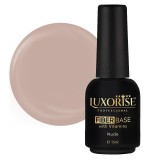 Cumpara ieftin Fiber Base with Vitamins LUXORISE, Nude 15ml