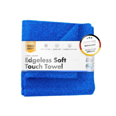 Laveta Microfibre ChemicalWorkz Edgeless Soft Touch Towel, 500GSM, 40 x 40cm, Albastru foto