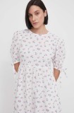 Barbour rochie din bumbac midi, evazată