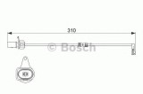 Senzor de avertizare,uzura placute de frana AUDI A6 (4G2, C7, 4GC) (2010 - 2016) BOSCH 1 987 474 506