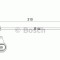 Senzor de avertizare,uzura placute de frana AUDI A8 (4H) (2009 - 2016) BOSCH 1 987 474 506