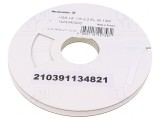 Manson termocontractabil 3.2mm x 13m Alb