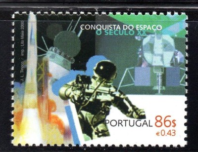 PORTUGALIA 2000, Cosmos, serie neuzata, MNH foto