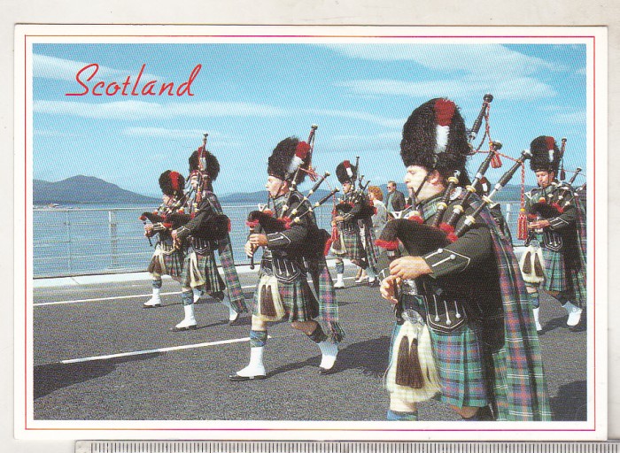 bnk cp Muzica - Anglia - Formatia Dornoch Pipe Band - cimpoieri