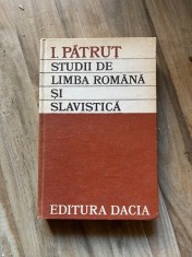 I. Patrut Studii de limba romana si slavistica foto