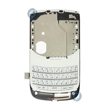 Modul capac frontal al lanternei Blackberry 9800 alb foto
