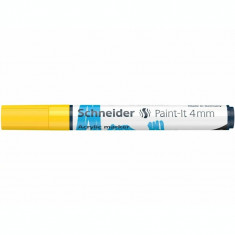 Marker cu vopsea acrilică Paint-It 320 4 mm Schneider Galben