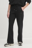 Dkny pantaloni de trening culoarea negru, melanj, DP5P3561
