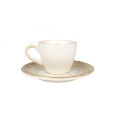 Bonna Patera - Ce&Egrave;ti de espresso &Egrave;i farfurie - 80.0 cc - Por&Aring;&pound;elan - 6er set