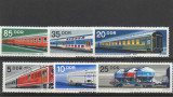 Transporturi trenuri ,vagoane ,DDR ., Germania, Nestampilat