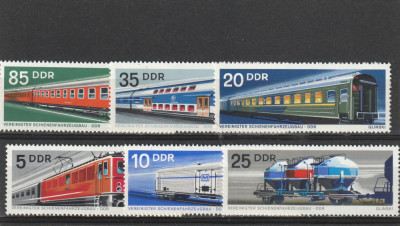 Transporturi trenuri ,vagoane ,DDR . foto