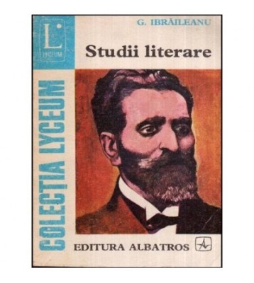 Garabet Ibraileanu - Studii literare - 118717 foto
